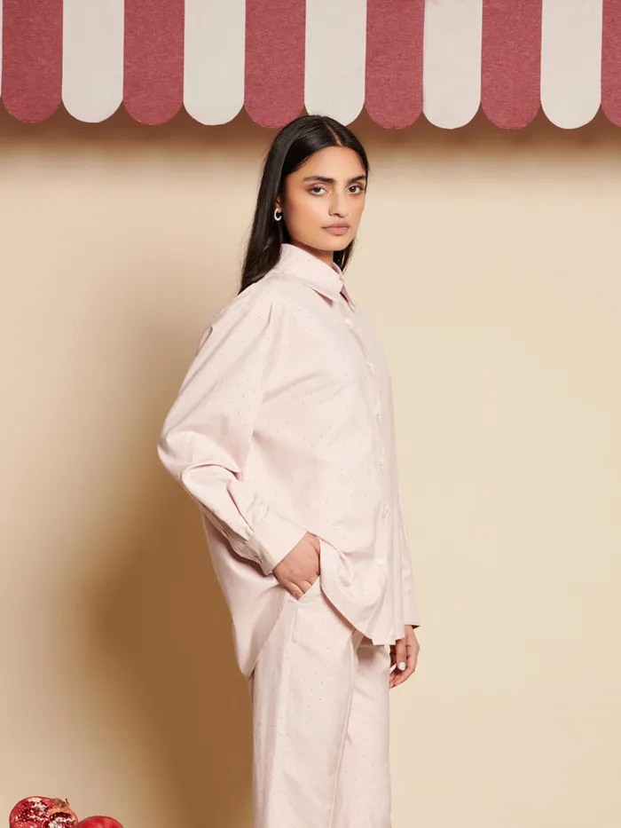 Womenswear Tops Sister Jane Apple Gem Shirt Dusty Pink