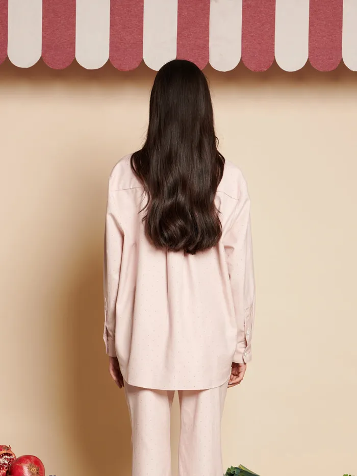 Womenswear Tops Sister Jane Apple Gem Shirt Dusty Pink