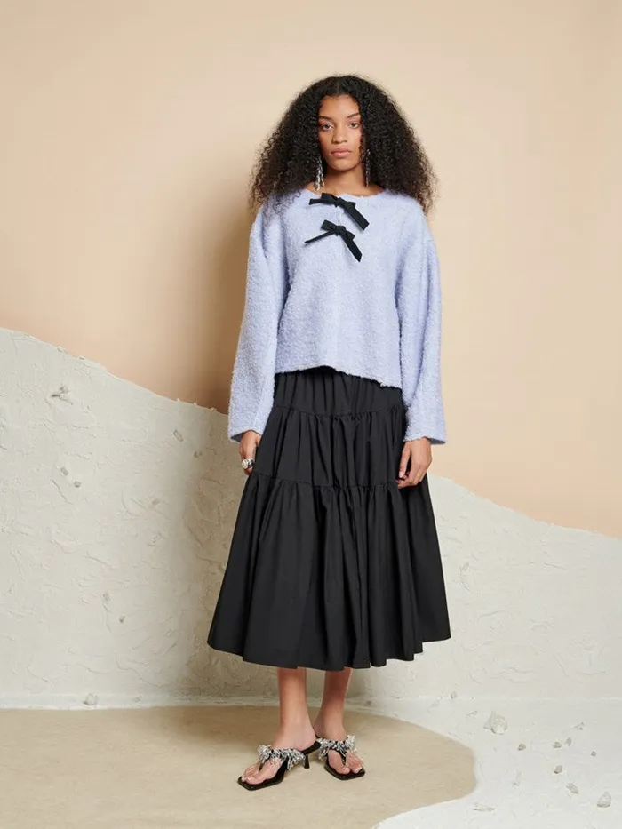 Womenswear Tops Sister Jane Ghospell Tarryn Jumper Stone Blue