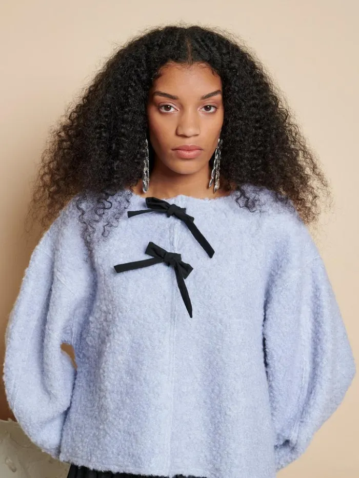 Womenswear Tops Sister Jane Ghospell Tarryn Jumper Stone Blue
