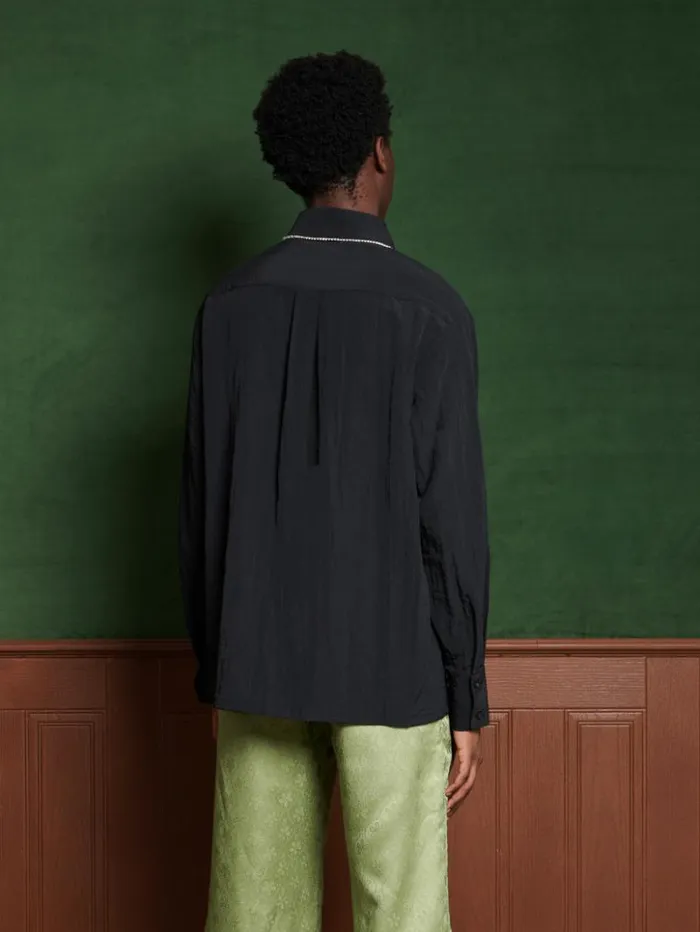 Womenswear Tops Sister Jane Lucas Gem Shirt Coal Black