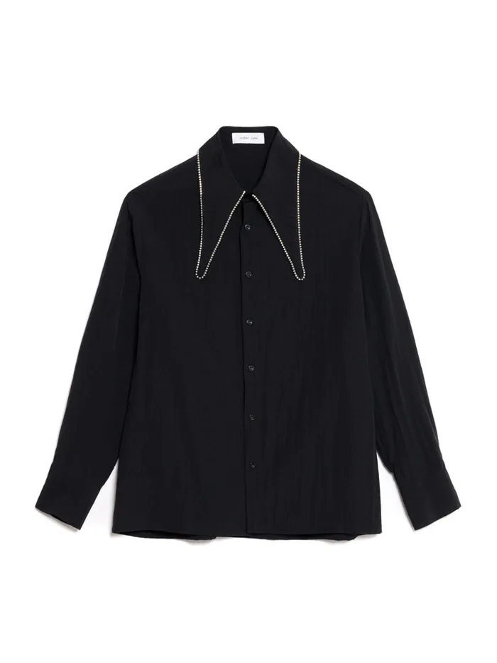 Womenswear Tops Sister Jane Lucas Gem Shirt Coal Black