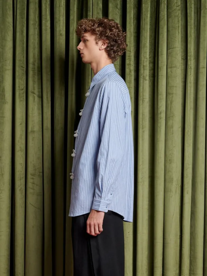 Womenswear Tops Sister Jane Penny Stripe Shirt Stripe Blue