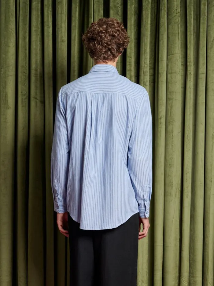 Womenswear Tops Sister Jane Penny Stripe Shirt Stripe Blue