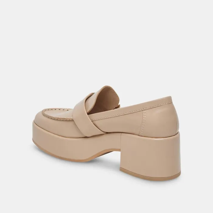 Yonder Loafers Sesame Crinkle Patent Women Dolce Vita Flats and Loafers