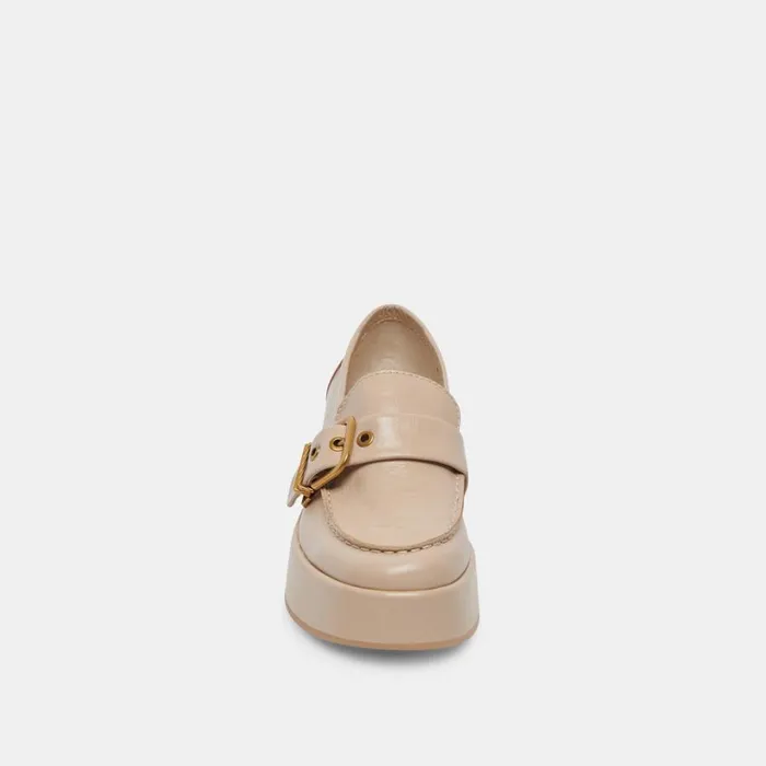 Yonder Loafers Sesame Crinkle Patent Women Dolce Vita Flats and Loafers