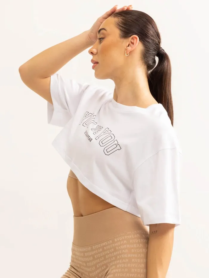 You Vs You TShirt 8211 White Women Ryderwear TShirts