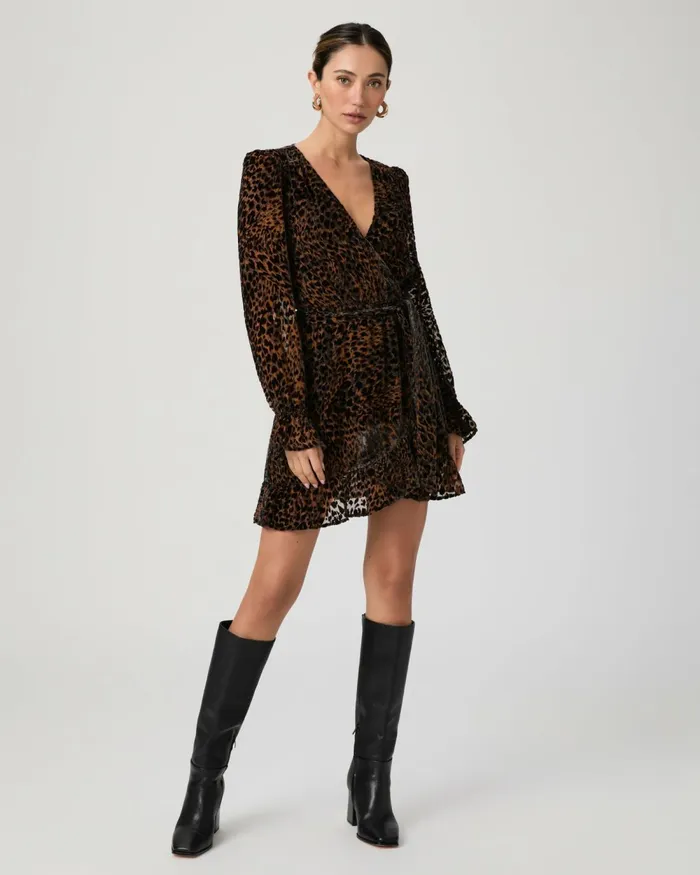 Ysabel Dress 8211 Landslide Multi Velvet Women PAIGE Dresses Ysabel Dress 8211 Landslide Multi Velvet Women PAIGE Dresses