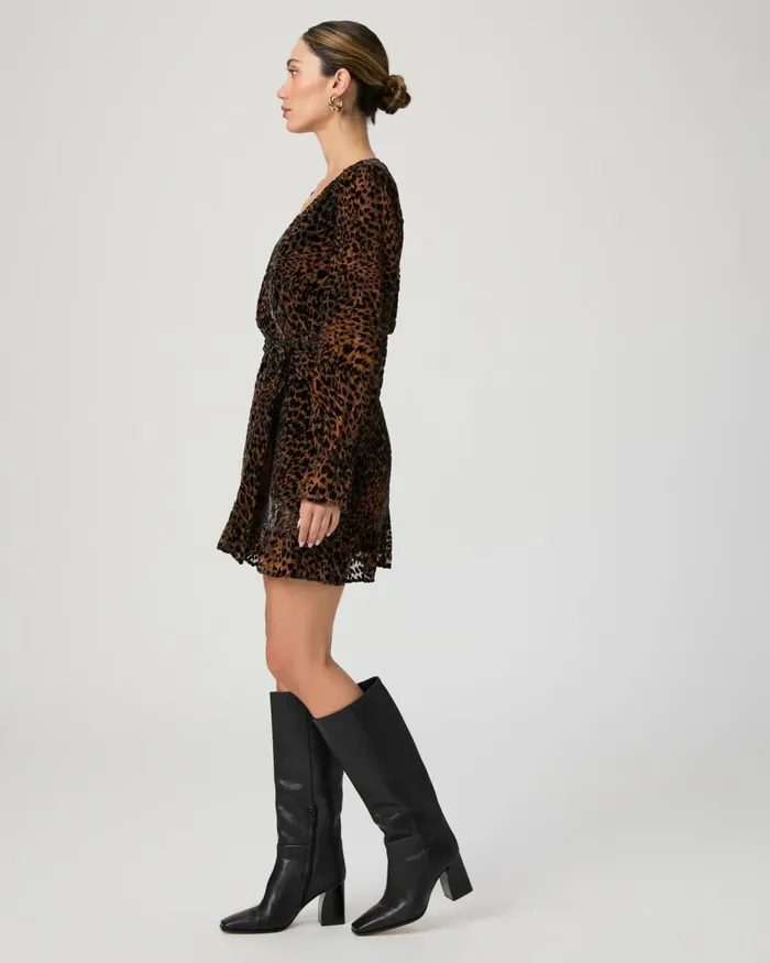 Ysabel Dress 8211 Landslide Multi Velvet Women PAIGE Dresses Ysabel Dress 8211 Landslide Multi Velvet Women PAIGE Dresses