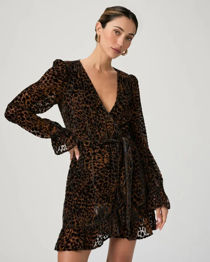 Ysabel Dress 8211 Landslide Multi Velvet Women PAIGE Dresses Ysabel Dress 8211 Landslide Multi Velvet Women PAIGE Dresses