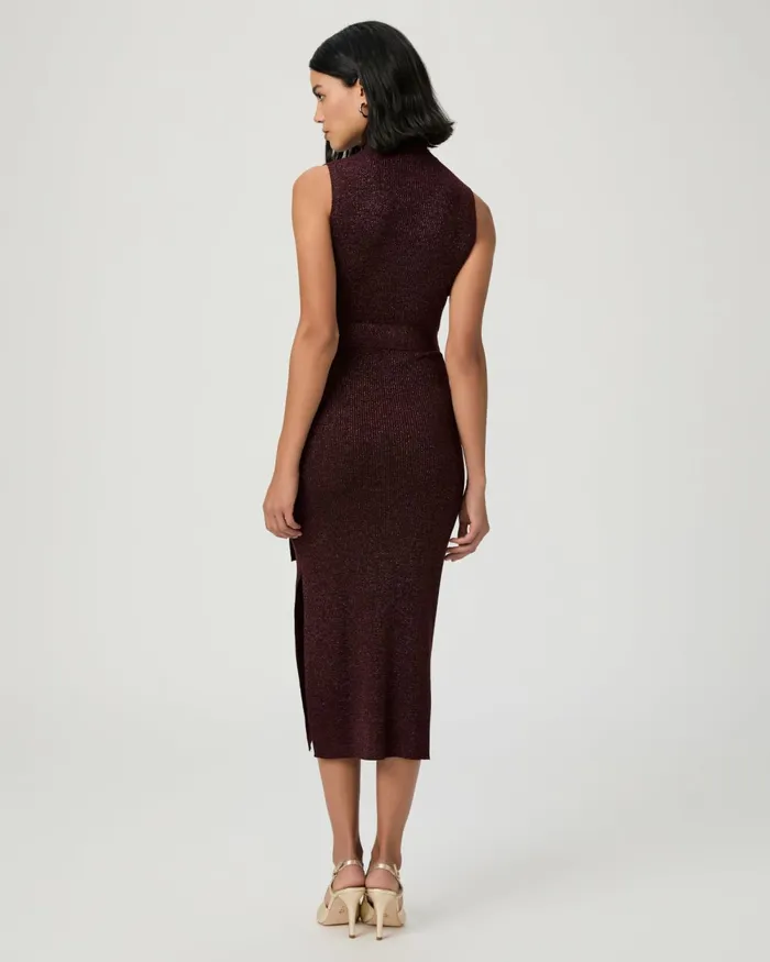 Zoelle Dress 8211 Burgundy Sparkle Women PAIGE Dresses Zoelle Dress 8211 Burgundy Sparkle Women PAIGE Dresses