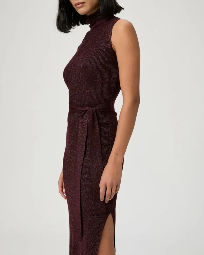 Zoelle Dress 8211 Burgundy Sparkle Women PAIGE Dresses Zoelle Dress 8211 Burgundy Sparkle Women PAIGE Dresses